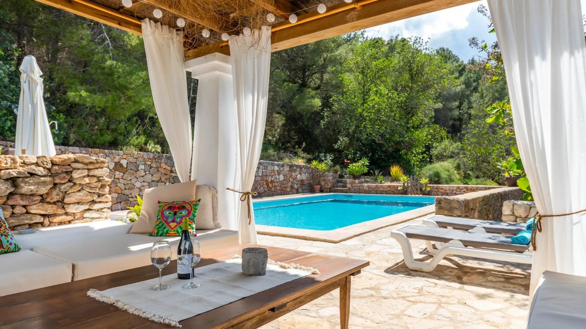 סאנט קארלס דה פראלטה Casa De Campo Con Piscina - Relax En Ibiza וילה סאנט קארלס דה פראלטה